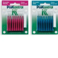 Plakkontrol Scovolini Manico Fisso 0,6 mm 8 pezzi