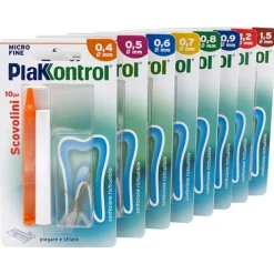 Plakkontrol Scovolino 0,9 mm 10 pezzi
