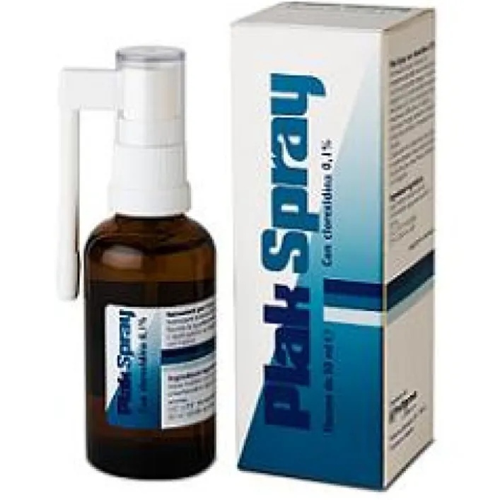 Plak Spray Clorexidina 0,1% Disinfettante del Cavo Orale 50 ml