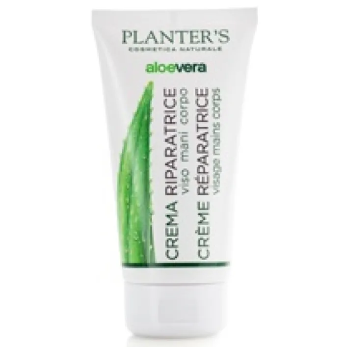 Planter's Crema Riparatrice Aloe Vera Viso Mani Corpo Tubo 150 ml