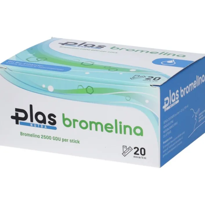 Plas Bromelina 20 Stick - Integratore Drenante
