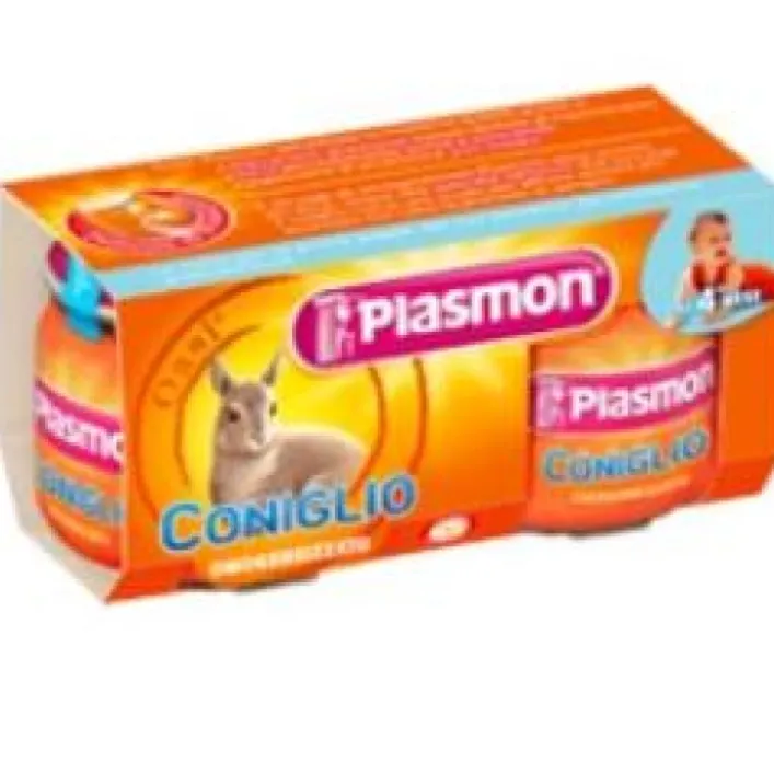 Plasmon Omogeneizzato Coniglio 2 x 80 grammi