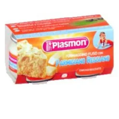 Plasmon Omogeneizzato Formaggino e Parmiggiano 2 x 80 grammi