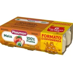 Plasmon Omogeneizzato Mela 6x80 grammi