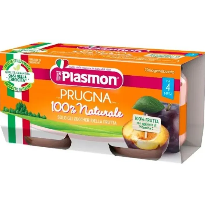 Plasmon Omogeneizzato Prugna 2x80 grammi