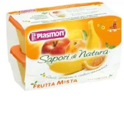 Plasmon Omogeneizzato Sapori di Natura Frutta Mista 4 x 100 grammi
