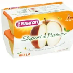 Plasmon Omogeneizzato Sapori di Natura Mela 4 x 100 grammi