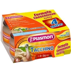 Plasmon Omogeneizzato Tacchino 4 x 80 grammi