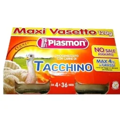 Plasmon Omogeneizzato Tacchino 2 x 120 grammi