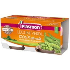 Plasmon Omogeneizzato Verdure e Legumi 2 x 80 grammi