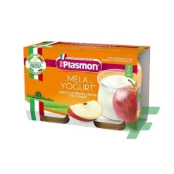 Plasmon Omogeneizzato Yogurt Mela 2 x 120 grammi