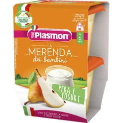 Plasmon Omogeneizzato Yogurt Pera 2 x 120 grammi