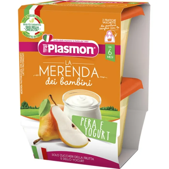 Plasmon Omogeneizzato Yogurt Pera 2 x 120 grammi