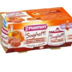 Plasmon Sughetti al Ragù di Manzo 2 x 80 grammi