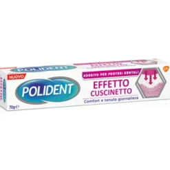 Polident Effetto Cuscinetto Adesivo Protesi Dentaria 70 grammi