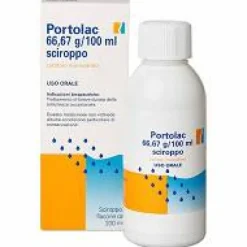 Portolac 66,67 grammi / 100 ml Sciroppo Lattitolo 200 ml