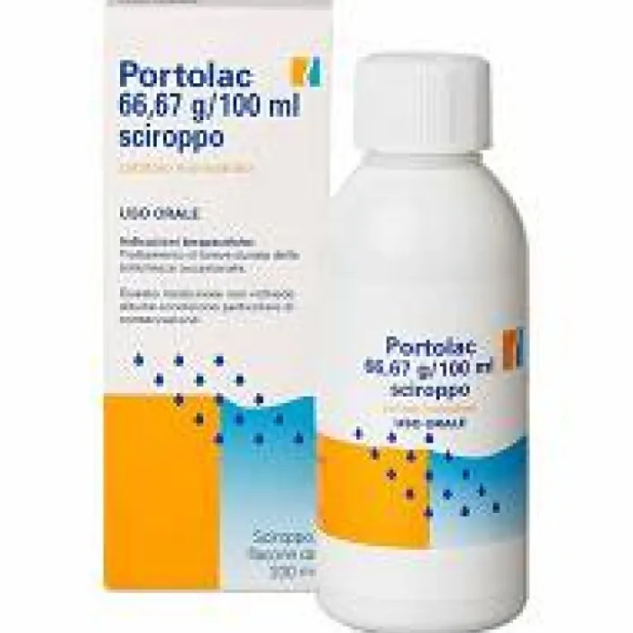 Portolac 66,67 grammi / 100 ml Sciroppo Lattitolo 200 ml
