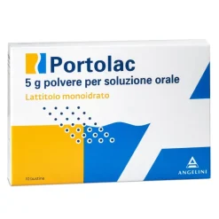 Portolac 5 mg Polvere Soluzione Orale 10 Buste