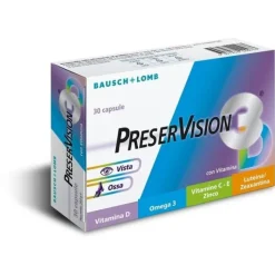 Preservision 3d 30 capsule molli - Integratore Alimentare