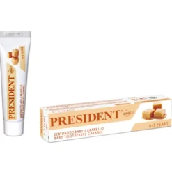 President Baby Dentifricio Caramello 0-3 Anni 30 ml