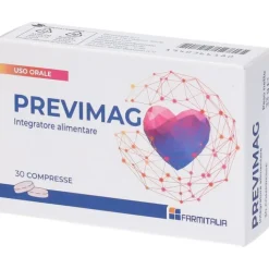 Previmag 30 Compresse - Integratore Ciclo e Magnesio