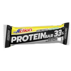 ProAction Protein Barretta Arancia 33% 50 grammi