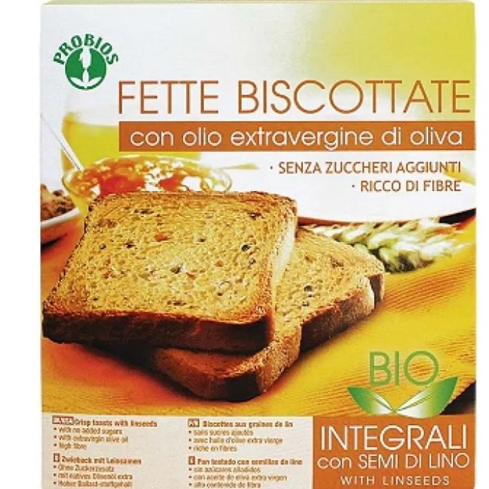 Probios Fette Biscottate Integrali Semi Senza Zuccheri 270 grammi