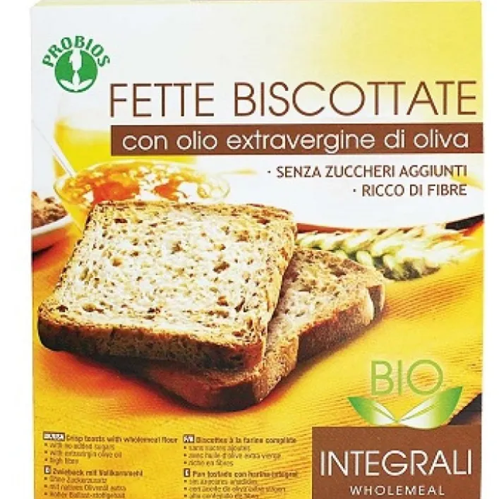 Probios Fette Biscottate Integrali Senza Zuccheri 270 grammi