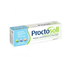 Proctosoll Crema Rettale contro Emorroidi Benzocaina 30 grammi
