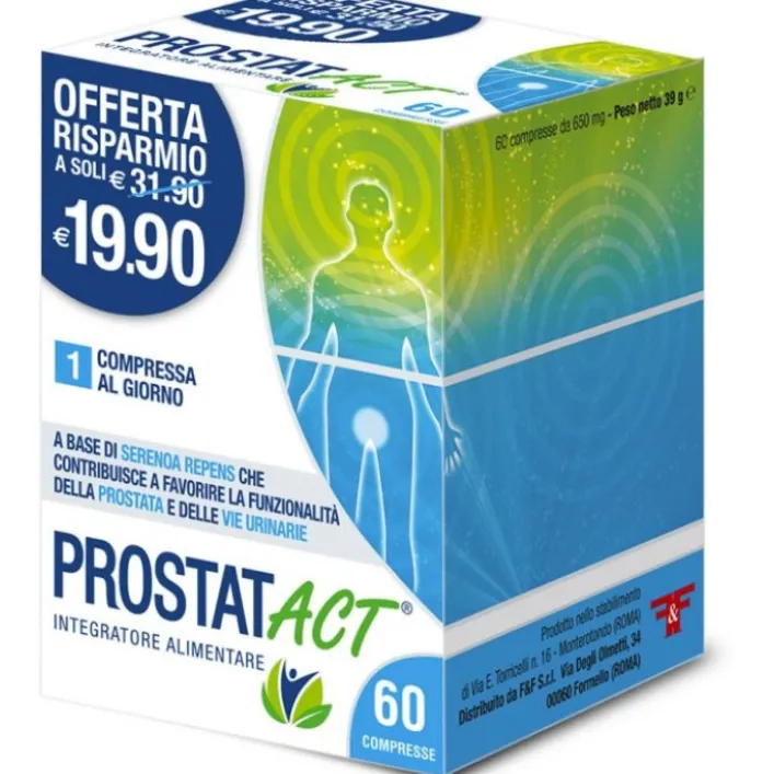 ProstatAct 60 Compresse - Integratore Benessere della Prostata