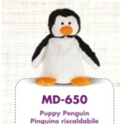 Puppy Peluche Pinguino Riscaldabile