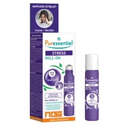 Puressentiel SOS Stress Roller 12 Oli Essenziali 5 ml