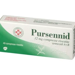 Pursennid 12mg Lassativo 40 compresse