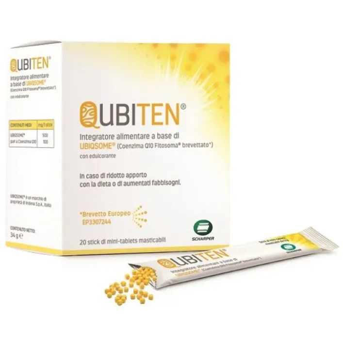 Qubiten 20 Stick - Integratore Coenzima Q10