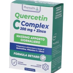 Quercetin C Complex + Zinco 60 Compresse - Integratore Difese Immunitarie