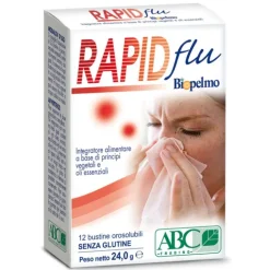Rapid Flu Biopelmo 12 Bustine - Integratore Alimentare