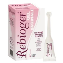 Rebioger Gel Vaginale Idratante Lenitivo 6 applicatori