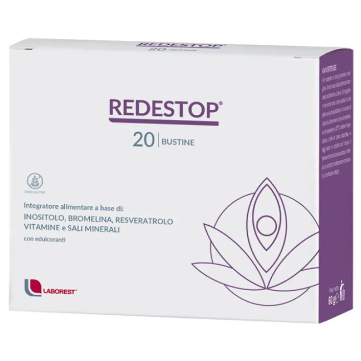 Redestop 20 Bustine - Integratore Ciclo Mestruale