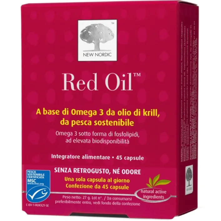 Red Oil 60 Capsule - Integratore per il Colesterolo