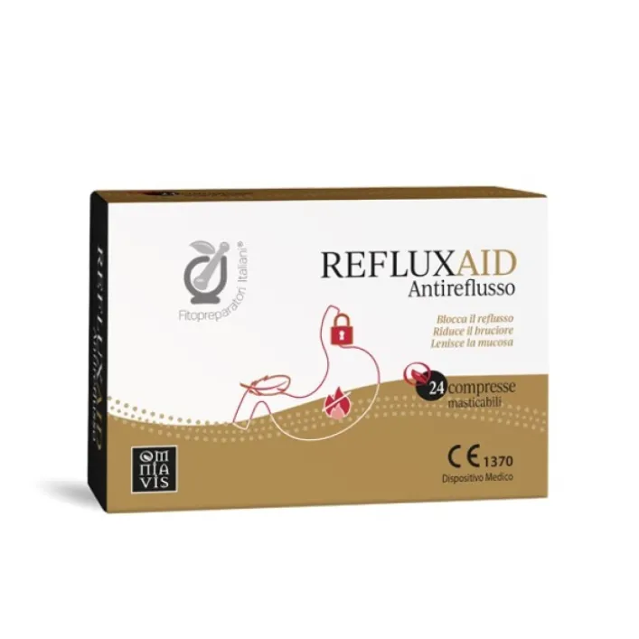 Refluxaid 24 compresse - Dispositivo Medico contro il Reflusso