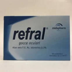 Refral Monodose Gocce Oculari con Aloe Vera e Acido Ialuronico 20 flaconcini