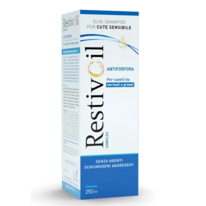 Restivoil Olio Shampoo Complex Antiforfora Cute Sensibile 250 ml