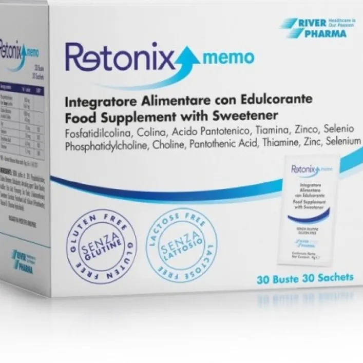 Retonix Memo 30 bustine - Integratore per il controllo dell'Omocisteina