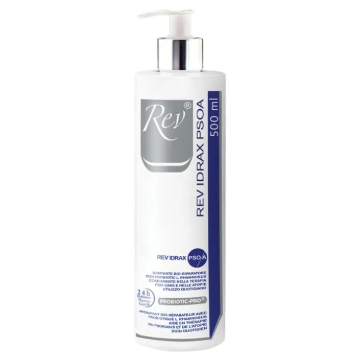 REV Idrax PSO/A Fluido Idratante Corpo Psoriasi e Dermatiti 500 ml