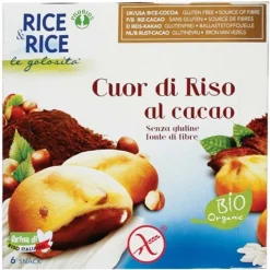 Rice&Rice Cuor Riso Cacao 6 x 33 grammi