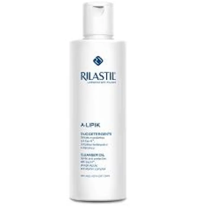 Rilastil A-Lipik Olio Detergente Lenitivo Normalizzante per Pelli Secche Viso e Corpo 50 ml