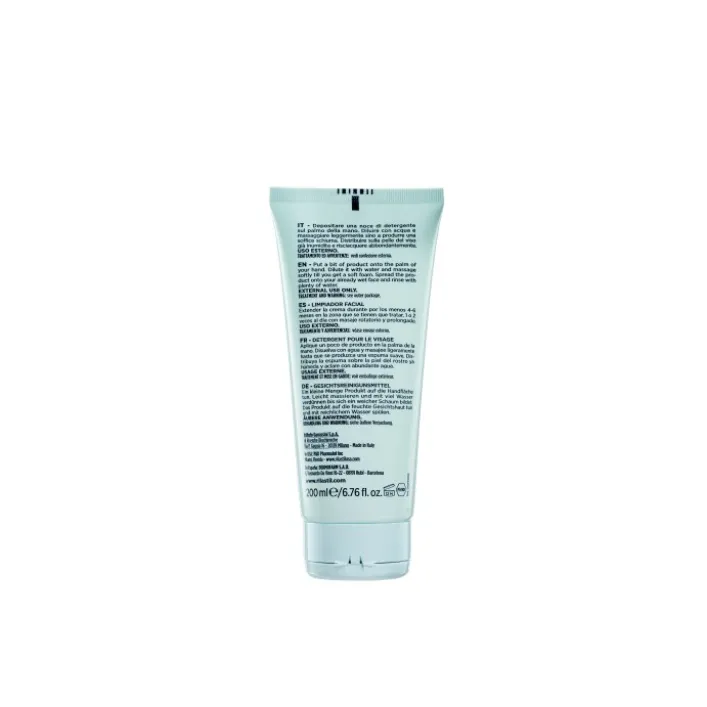 Rilastil Aqua Detergente Fluido Viso Idratante 200 ml