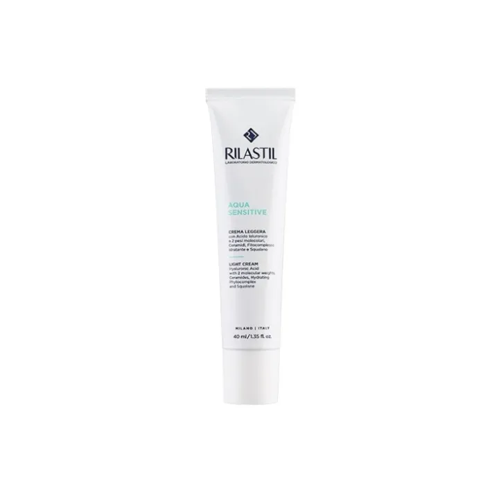 Rilastil Aqua Sensitive Crema Leggera Idratante Viso 40 ml