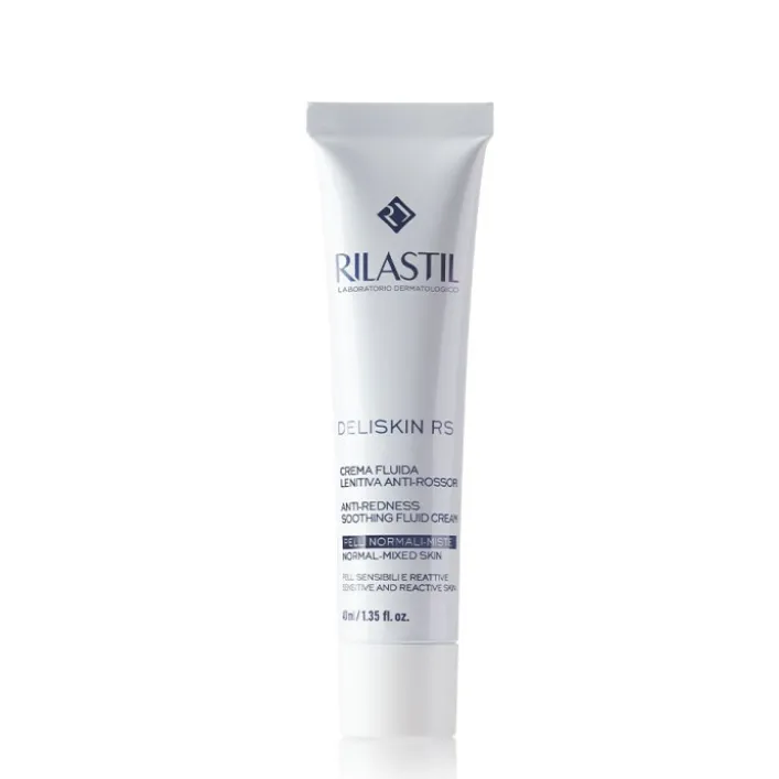 Rilastil Deliskin RS Crema Viso Lenitiva Couperose Fluida Pelle Normale a Mista 40 ml