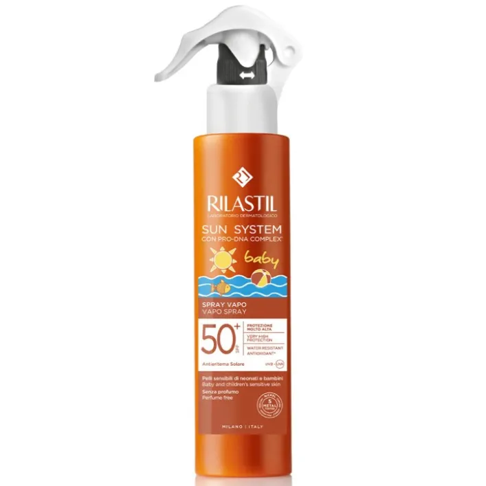 Rilastil Sun System Baby Spray Vapo Solare SPF 50+ Corpo Per Bambini 200 ml